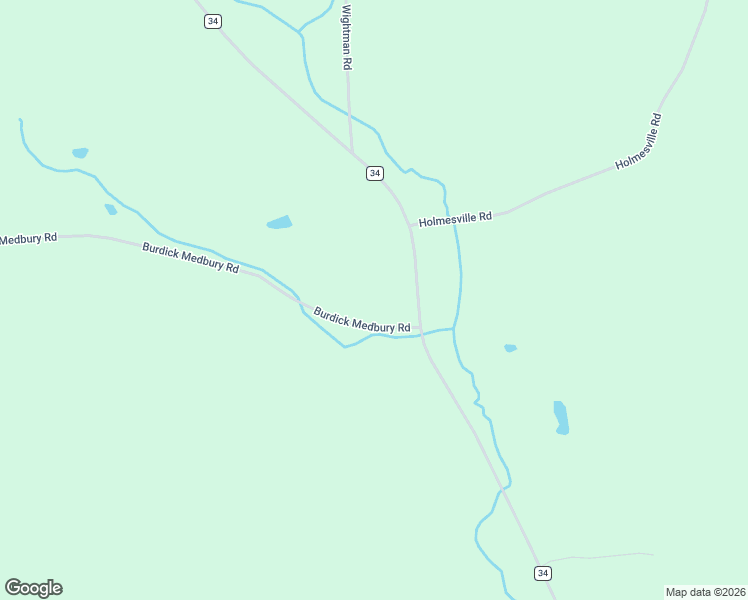 map of restaurants, bars, coffee shops, grocery stores, and more near 651 Burdick Medbury Road in Norwich