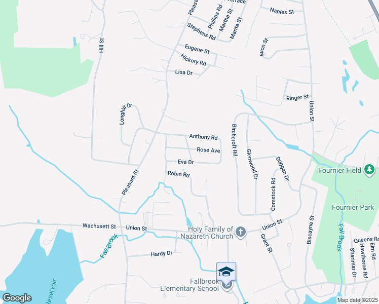 map of restaurants, bars, coffee shops, grocery stores, and more near 38 Veronica Street in Leominster