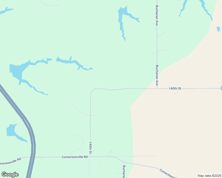 map of restaurants, bars, coffee shops, grocery stores, and more near 1400-1524 140th Street in Sioux City