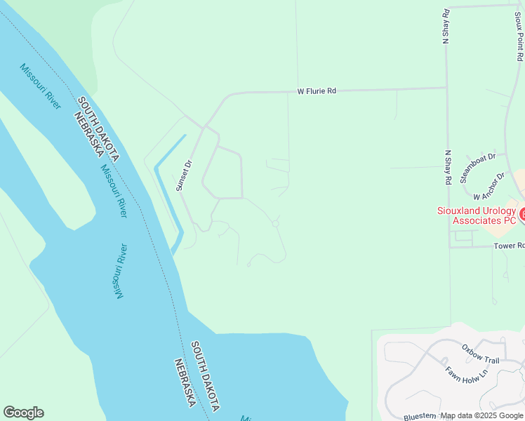 map of restaurants, bars, coffee shops, grocery stores, and more near 623 Prairie Passage in North Sioux City