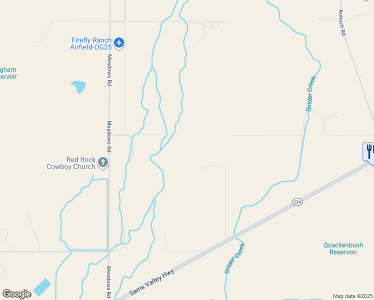 map of restaurants, bars, coffee shops, grocery stores, and more near 10720 Meadows Road in White City