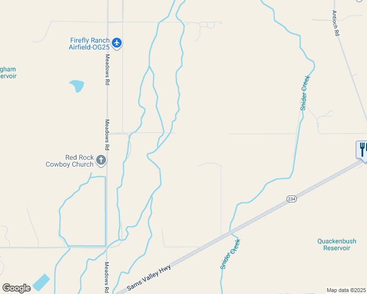 map of restaurants, bars, coffee shops, grocery stores, and more near 10720 Meadows Road in White City