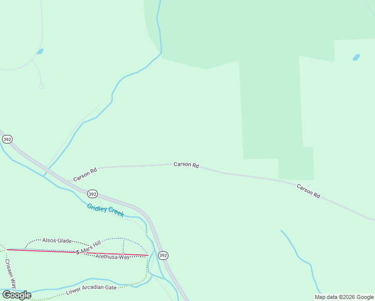map of restaurants, bars, coffee shops, grocery stores, and more near 2313 Carson Road in Cortland
