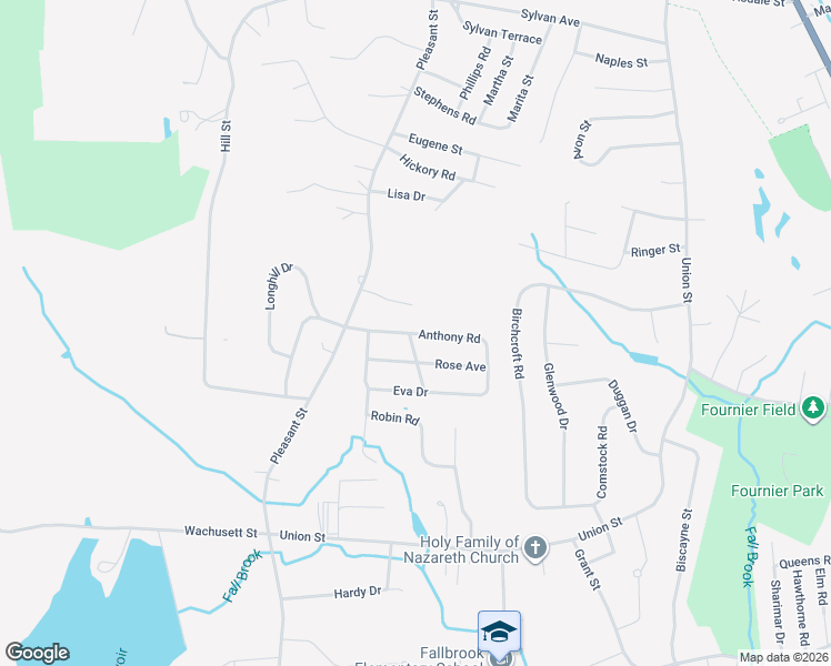 map of restaurants, bars, coffee shops, grocery stores, and more near 2 Veronica Street in Leominster