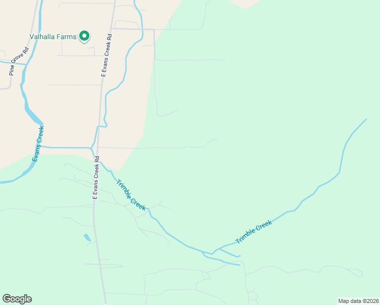 map of restaurants, bars, coffee shops, grocery stores, and more near 5670 East Evans Creek Road in Rogue River