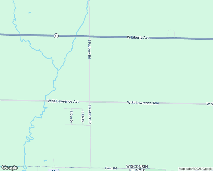 map of restaurants, bars, coffee shops, grocery stores, and more near 4707 West Saint Lawrence Avenue in Beloit