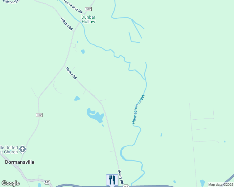 map of restaurants, bars, coffee shops, grocery stores, and more near 1094 County Road 411 in Westerlo