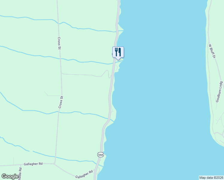 map of restaurants, bars, coffee shops, grocery stores, and more near 13658 West Lake Road in Hammondsport