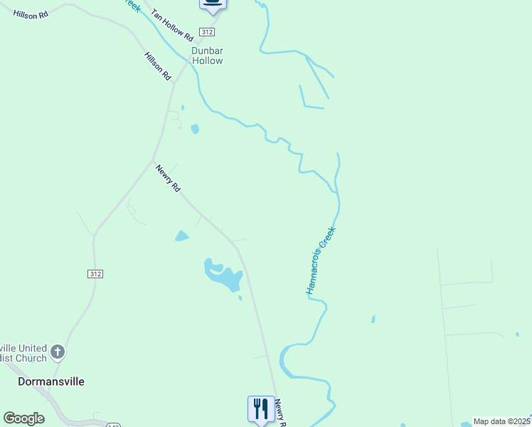 map of restaurants, bars, coffee shops, grocery stores, and more near 1094 County Road 411 in Westerlo