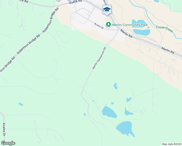 map of restaurants, bars, coffee shops, grocery stores, and more near 605-929 Merlin Sanitarium Rd in Merlin