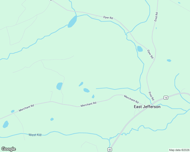 map of restaurants, bars, coffee shops, grocery stores, and more near 433 Merchant Road in Jefferson