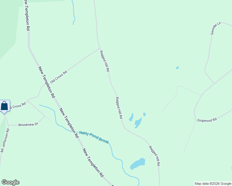 map of restaurants, bars, coffee shops, grocery stores, and more near 76 Ragged Hill Road in Hubbardston