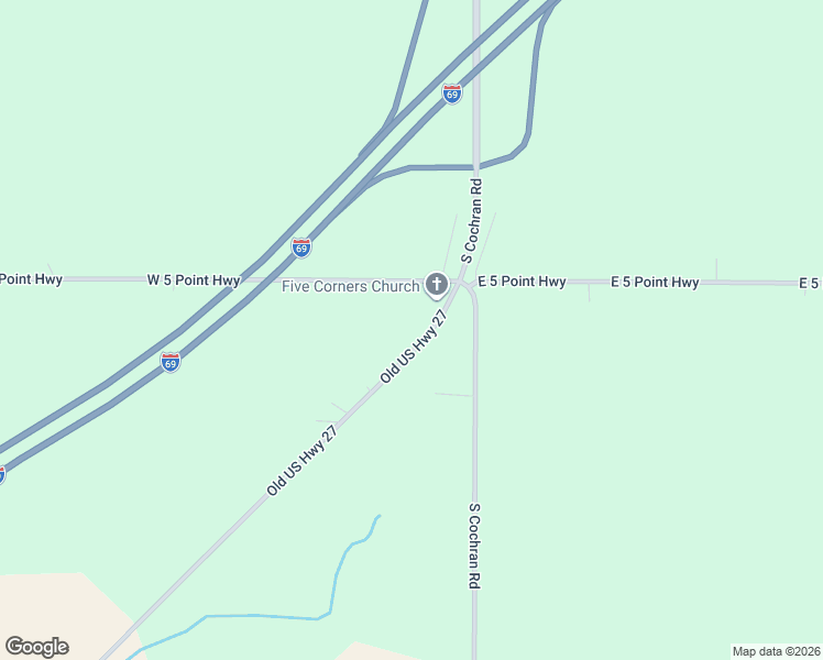 map of restaurants, bars, coffee shops, grocery stores, and more near 129 West 5 Point Highway in Charlotte