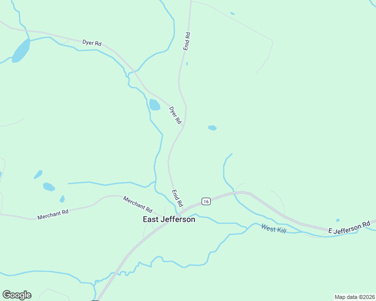 map of restaurants, bars, coffee shops, grocery stores, and more near 156 Enid Road in Jefferson