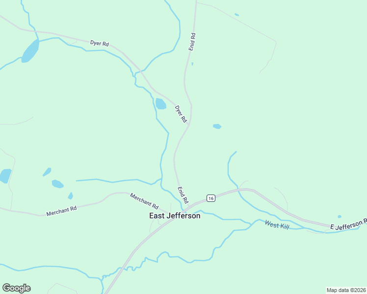 map of restaurants, bars, coffee shops, grocery stores, and more near 156 Enid Road in Jefferson