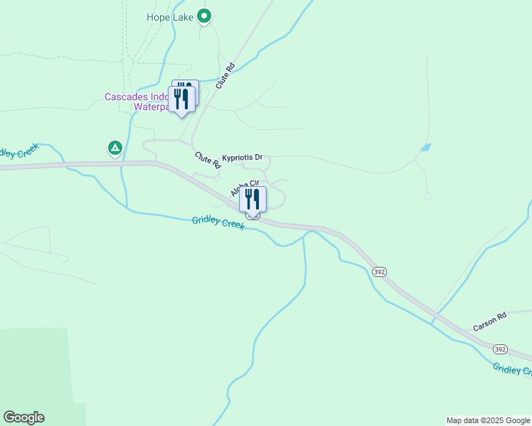 map of restaurants, bars, coffee shops, grocery stores, and more near 1989 Alpha Circle in Cortland