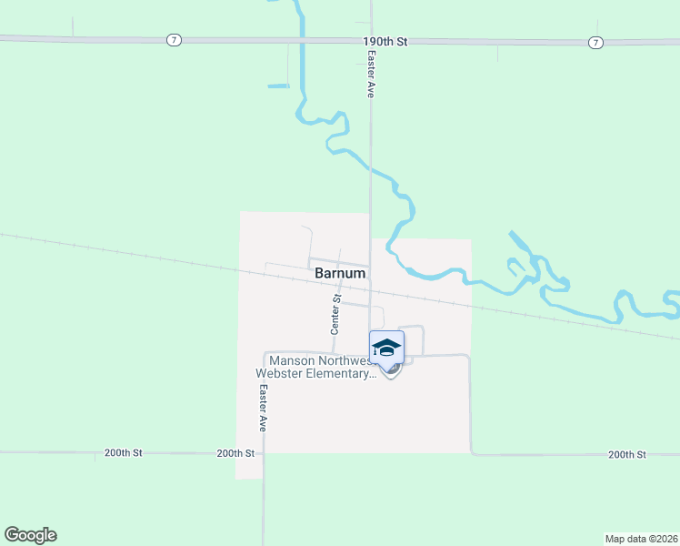 map of restaurants, bars, coffee shops, grocery stores, and more near in Barnum