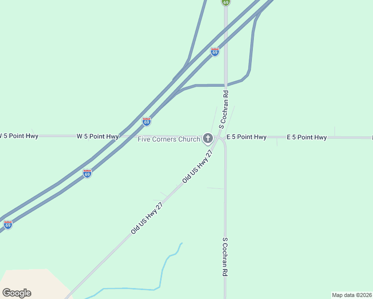 map of restaurants, bars, coffee shops, grocery stores, and more near 129 West 5 Point Highway in Charlotte