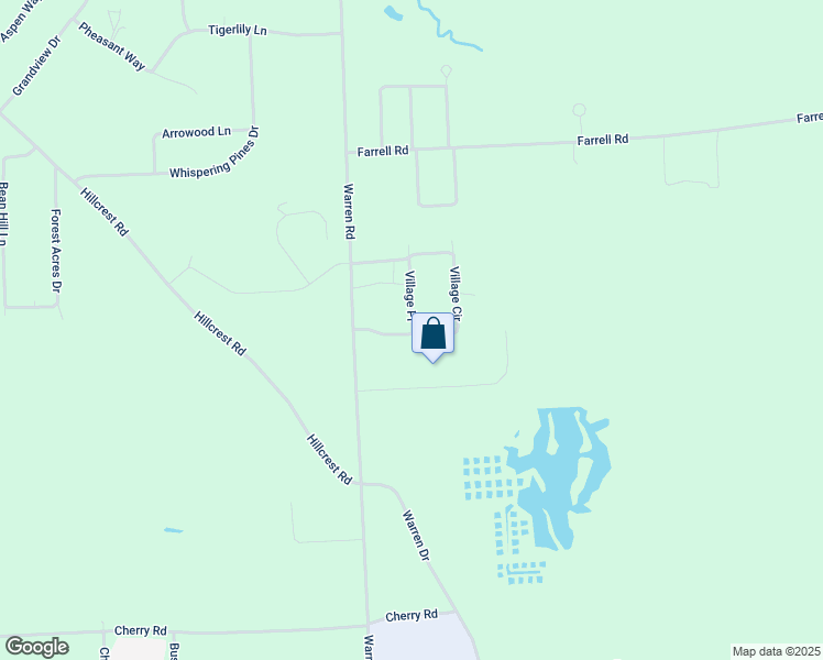 map of restaurants, bars, coffee shops, grocery stores, and more near 18 Village Circle in Ithaca