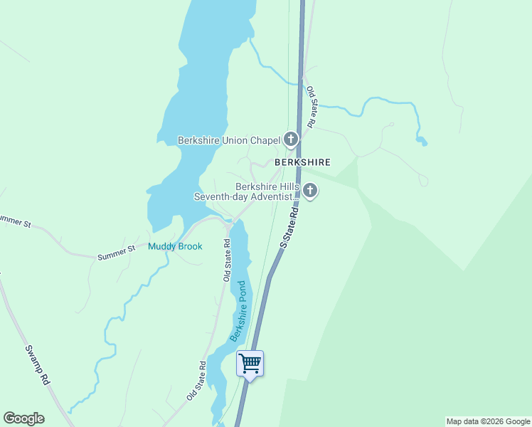 map of restaurants, bars, coffee shops, grocery stores, and more near Ashuwillticook Rail Trail in Lanesboro