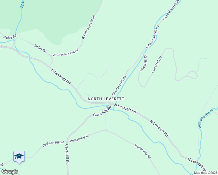 map of restaurants, bars, coffee shops, grocery stores, and more near 10 Hannabrooke Drive in Leverett