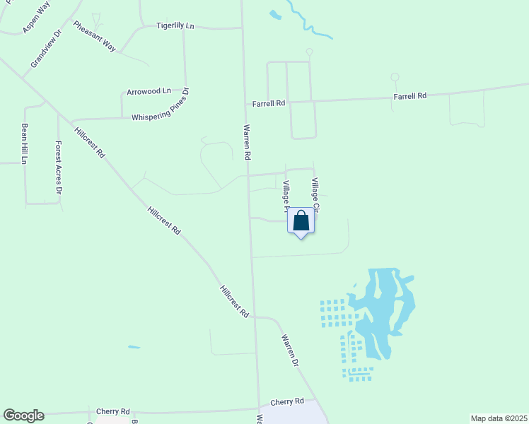 map of restaurants, bars, coffee shops, grocery stores, and more near 1063 Warren Road in Ithaca
