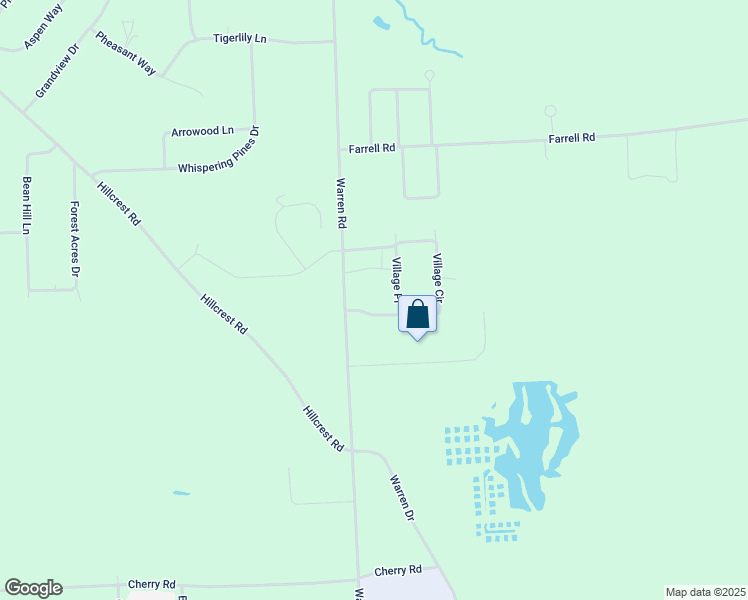map of restaurants, bars, coffee shops, grocery stores, and more near 12 Village Circle in Ithaca