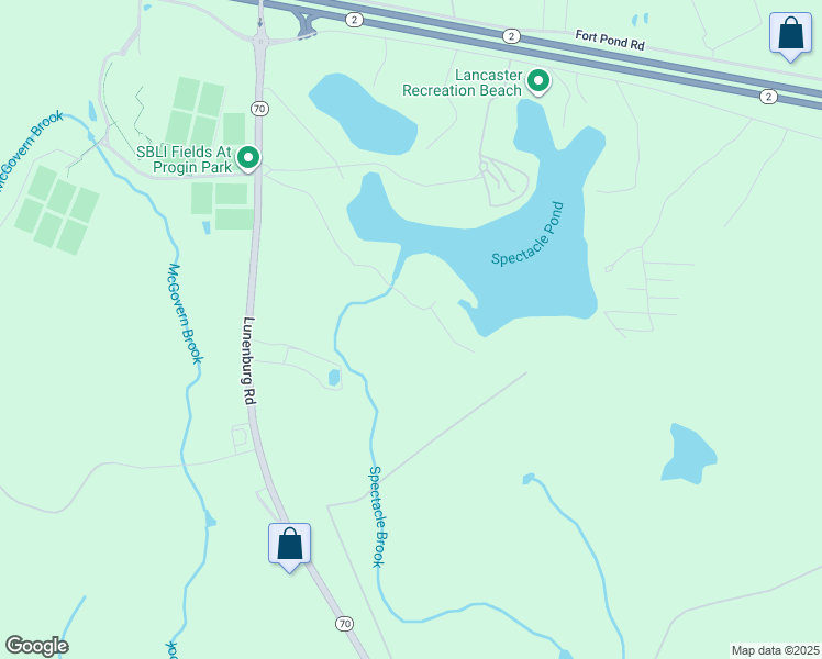 map of restaurants, bars, coffee shops, grocery stores, and more near 151 Fire Road 12 in Lancaster