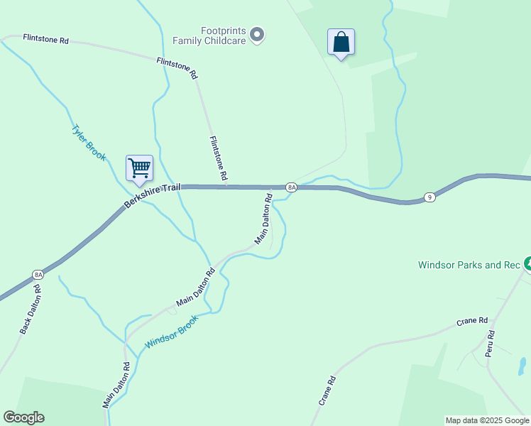 map of restaurants, bars, coffee shops, grocery stores, and more near 584 Main Dalton Rd in Dalton