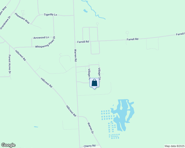 map of restaurants, bars, coffee shops, grocery stores, and more near 28 Village Circle in Ithaca