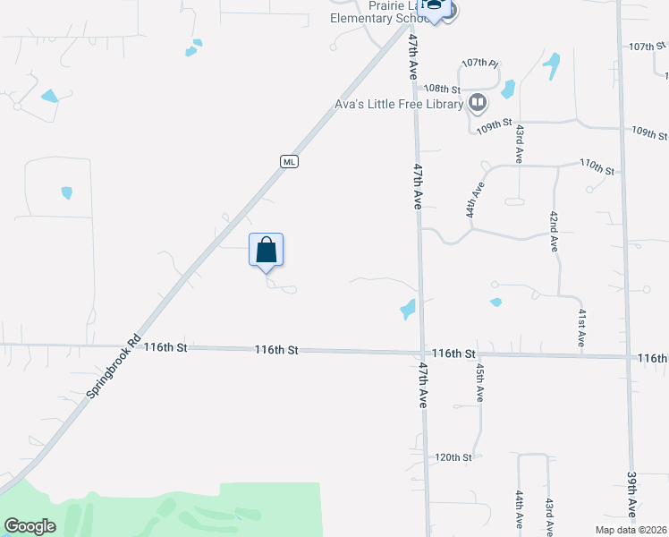 map of restaurants, bars, coffee shops, grocery stores, and more near 11400 47th Avenue in Pleasant Prairie