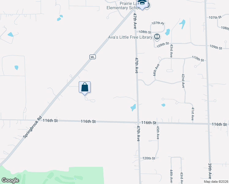map of restaurants, bars, coffee shops, grocery stores, and more near 11400 47th Avenue in Pleasant Prairie