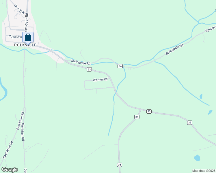 map of restaurants, bars, coffee shops, grocery stores, and more near 185 Warner Road in Norwich