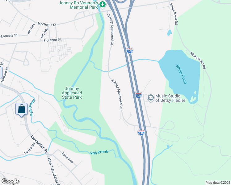 map of restaurants, bars, coffee shops, grocery stores, and more near 269 Johnny Appleseed Lane in Leominster