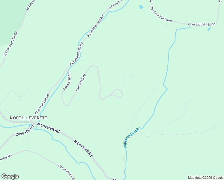 map of restaurants, bars, coffee shops, grocery stores, and more near 32 Laurel Hill Road in Leverett