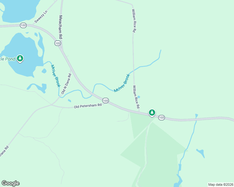 map of restaurants, bars, coffee shops, grocery stores, and more near 351 Massachusetts 122 in New Salem