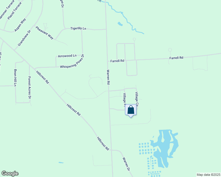 map of restaurants, bars, coffee shops, grocery stores, and more near 117 Village Circle in Ithaca