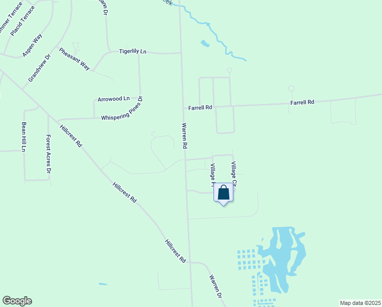 map of restaurants, bars, coffee shops, grocery stores, and more near 117 Village Circle in Ithaca