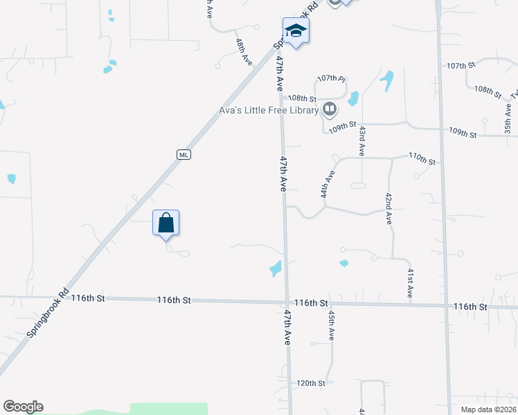 map of restaurants, bars, coffee shops, grocery stores, and more near 4600 113th Street in Pleasant Prairie