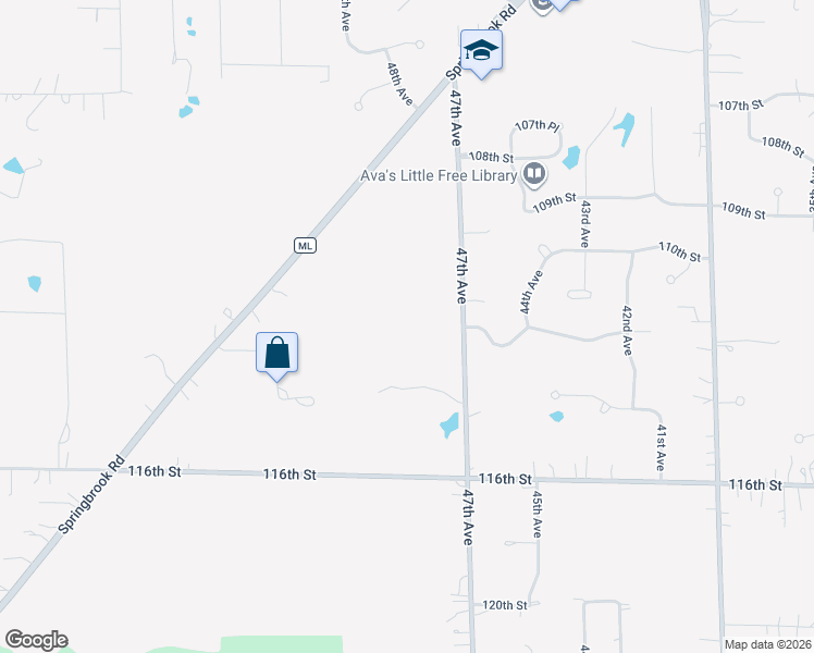 map of restaurants, bars, coffee shops, grocery stores, and more near 4600 113th Street in Pleasant Prairie