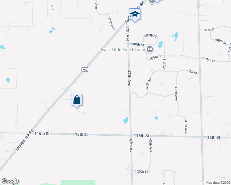 map of restaurants, bars, coffee shops, grocery stores, and more near 4600 113th Street in Pleasant Prairie