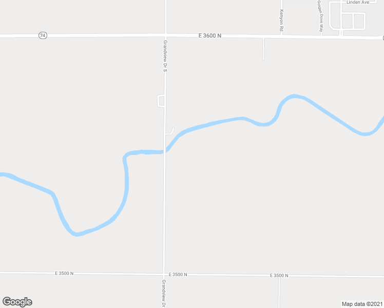 map of restaurants, bars, coffee shops, grocery stores, and more near 3564 North 2800 East in Twin Falls