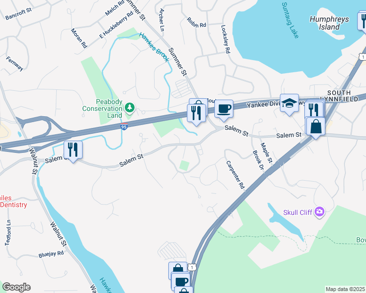 527 Salem Street, Lynnfield MA Walk Score