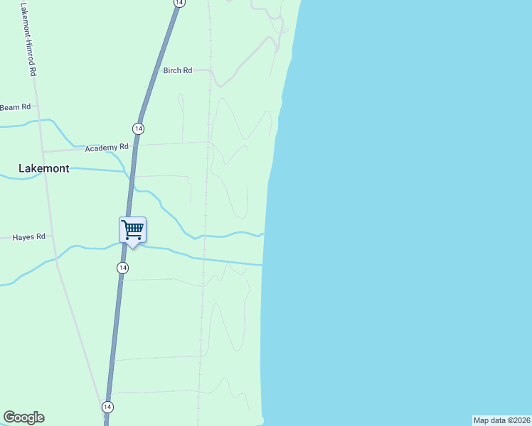 map of restaurants, bars, coffee shops, grocery stores, and more near 5236 Willow Lane in Dundee