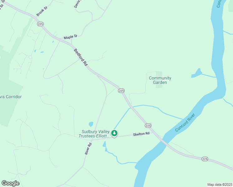 map of restaurants, bars, coffee shops, grocery stores, and more near 981 Bedford Road in Carlisle
