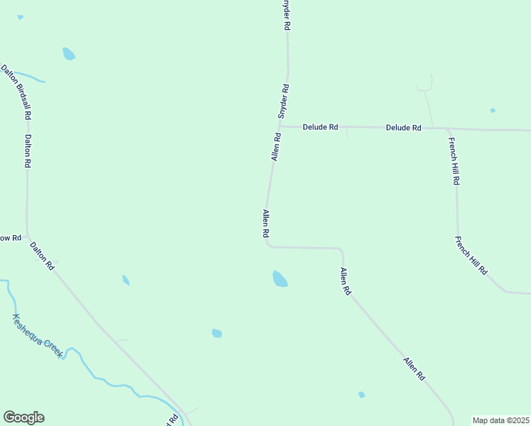 map of restaurants, bars, coffee shops, grocery stores, and more near 11865 Allen Road in Swain