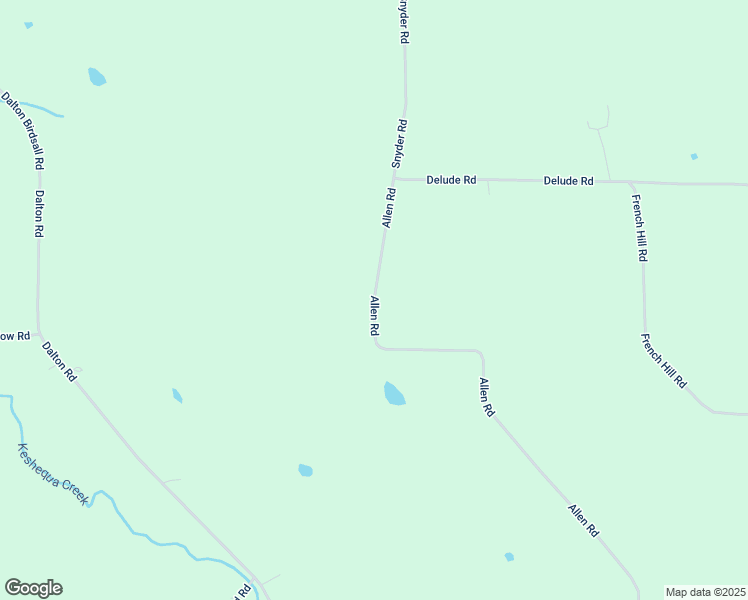 map of restaurants, bars, coffee shops, grocery stores, and more near 11865 Allen Road in Swain