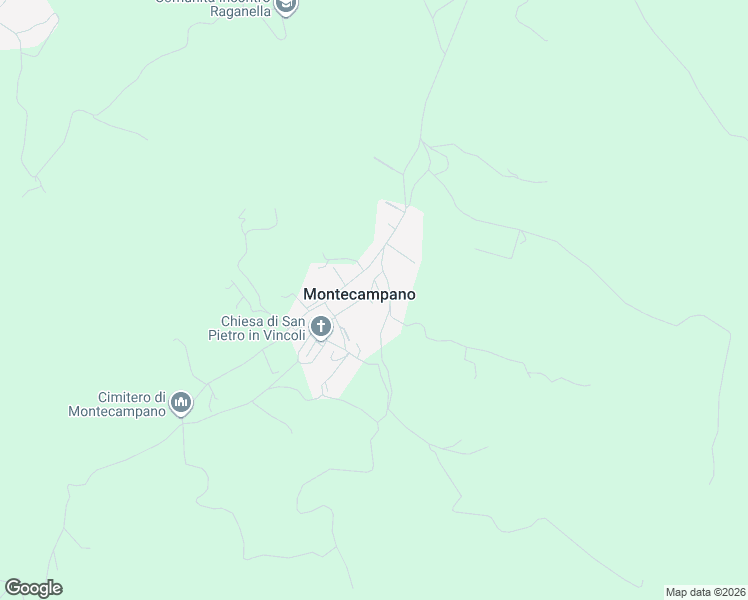 map of restaurants, bars, coffee shops, grocery stores, and more near 10 Via Giorgio Ambrosoli in Montecampano