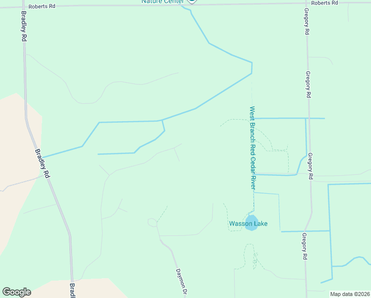 map of restaurants, bars, coffee shops, grocery stores, and more near 5698 Iosco Mountain Road in Gregory