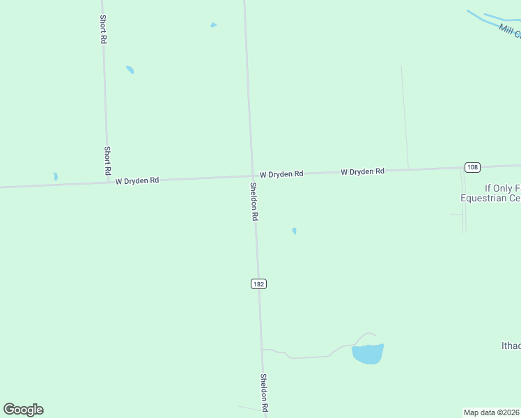 map of restaurants, bars, coffee shops, grocery stores, and more near 346-448 County Road 182 in Freeville